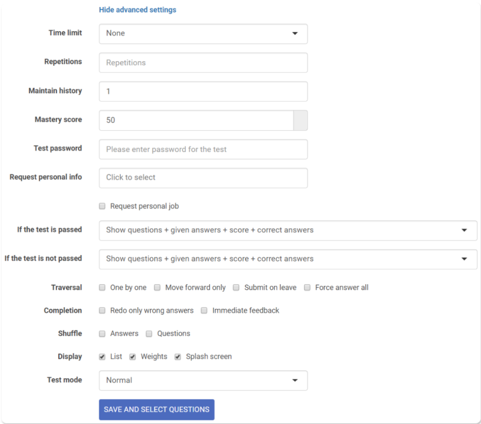 understanding-the-available-test-options